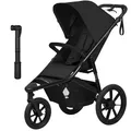 Lionelo Azura Kinderbuggy mit Luftreifen – hohe Federung, stufenlos verstellbare Liegeposition, XXL-Verdeck UPF50+, 5-Punkt-Magnetgurte, kompakt faltbar, inkl. Regenfolie – ab 6 Monaten bis 22 kg