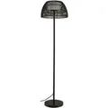 Lucande LED Heribio 10019750 Spritzwassergeschützt Modern in Schwarz aus Metall 1-flammig