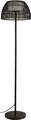 Lucande LED-Außenstehleuchte Heribio, schwarz, Eisen, 153 cm