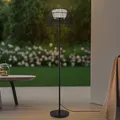 Lucande LED 'Heribio' (spritzwassergeschützt (Modern) in Schwarz aus Metall (1 f