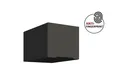 Küchen Aufsatzschrank 40 Küche ARIA Graphite matt Küchenzeile Anti Fingerprint