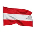 Fahne Flagge Österreich Österreichische Hissflagge 90X150cm 2 Ösen Länderfahnen