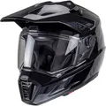 Leatt Adventure 8.5, Endurohelm - Schwarz/Dunkelgrau - S