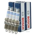 Bosch 4x Zündkerze 0 242 145 573 Iridium für FORD