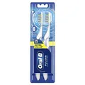 Oral-B Pulsar Handzahnbürste für Erwachsene, 35 Medium Twin Pack, farblich sortiert