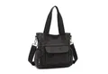 KONO Schultertasche Canvas Damen Handtasche Umhängetasche mit Top Griff