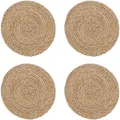 Zeller Present Platzset, (Set, 4-St), Wasserhyazinthe, Ø 38 cm