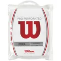 Wilson Pro Overgrip Perforated 12er Pack Tennisovergrip weiß