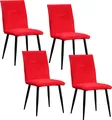 Stuhl Salinas Velvet 4er-Set
