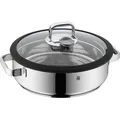 WMF Vitalis Dampfgarer mit Glasdeckel 28cm - Silber