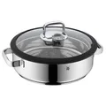 WMF Dampfgarer mit Glasdeckel/Silikonrand Vitalis 28cm rund 1743016040