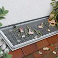 Lichtschacht Abdeckung Kellerschacht Alu Gitter 50X115cm Lichtschachtabdeckung