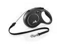Flexi New Classic Seil schwarz M, 8 m, 20 kg