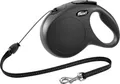 Flexi Hundeleine New Classic M schwarz, Seil  Leinen