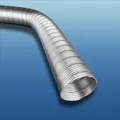 Edelstahl Flexrohr Edelstahlwellrohr Flexibel Lüftungsrohr Edelstahlwellrohr 1m