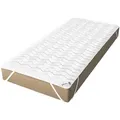 Jekatex Matratzenauflage, Weiß, Textil, 10x200 cm, Oeko-Tex®, Schlafzimmer