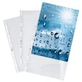 DURABLE Prospekthüllen DIN A4 glasklar glatt 0,08 mm, 100 St.