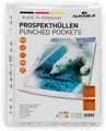 Durable Prospekthüllen (Klarsichthüllen A4 Premium extra stark, 0,08mm) 100 Stüc