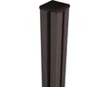 Torpfosten GroJa Solid BPC mit Kappe zum Einbetonieren 10 x 10 x 240 cm terra