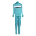 adidas Trainingsanzug Seasonal Essentials Tiberio 3-Streifen tealblau Kinder, Größe: 152