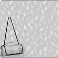 Picknickdecke , Waschbar, Strandmatte, Campingdecke, Sandfrei, XXL, Grau