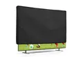 kwmobile Abdeckhaube Hülle für 65" TV, Case mit Eckenschutz Fingerring