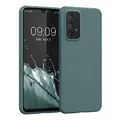kwmobile Handyhülle für Samsung Galaxy A33 5G Hülle - TPU Case - Kabelloses Laden - Schutzhülle Cover in Blaugrün