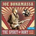 Joe Bonamassa The Spirit of Rory: Live from Cork (CD) Album with Blu-ray