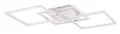 Reality Leuchten LED Deckenleuchte Trail R64493131, Metall Weiß matt, inkl. 31 Watt LED