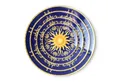 Quality Elegance Teller-Set Royal Blau-Gold Sonnen Bone China Geschirrset (4-tlg)