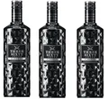 3 Flaschen Three Sixty Black 42 Vodka  42% vol. a 0,7l Wodka Diamond filtrated