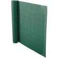 KARAT PVC Sichtschutzzaun Blickdicht für Garten und Balkon Grün 100 x 300 cm