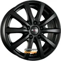 4x PLATIN P 69 Schwarz Matt 6,5x16 ET38 5x114,3