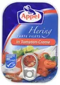 Heringsfilets, zarte FischFilets in TomatenCreme, MSC zertifiziert, 100g