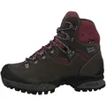 Hanwag Tatra II Lady GTX, Damen Trekking- & Wanderstiefel, Schwarz (Aphalt/Dark Garnet 064356), 39.5 EU (6 UK)