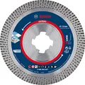 Bosch 1x EXPERT HardCeramic X-LOCK Diamanttrennscheiben (für Harte Fliesen, Harter Stein, Ø 115 mm, Professional Zubehör Kleiner Winkelschleifer)
