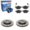BOSCH Bremsscheiben + Beläge Vorne für SKODA SUPERB I 2001-2008