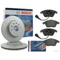 BOSCH Bremsenset Bremsscheiben + Bremsbeläge vorne VW GOLF VII TOURAN AUDI A3