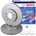 BOSCH 2x BREMSSCHEIBE Ø288 VORNE FÜR AUDI A3 CUPRA LEON SEAT ATECA SKODA KAROQ