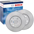 2X BOSCH BREMSSCHEIBEN 288mm BELÜFTET VORNE PASSEND FÜR AUDI A3 Q2 CUPRA ATECA