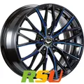 Barracuda Project 3.0 black gloss flashblue - DS10 8.5x19" ET33 LK5 112 ML 73...