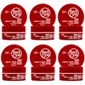 RedOne Aquatisches Haarwachs Rot 150ml | Kantenkontrolle | Ultra-Halt | Haarwachs für Männer und Frauen | Erdbeerduft | Maximale Kontrolle | 6 Stück