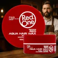 REDONE - Aqua Hair Wax Red P&B Series 150 ml Full Force Max Control Shine & Duft