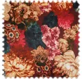 Heiro Stoff Samt Velours Möbelstoff Dutch Peonies mit Fleckschutz, Polsterstoff Meterware - Breite:138 cm