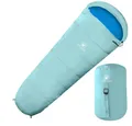Nordbär Kinderschlafsack NORDBÄR® Kinder-Schlafsack 3-Jahreszeiten aqua splash