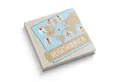 itenga Notizbuch itenga Reisetagebuch "Weltkarte" Erinnerungsbuch 88 Seiten 21x21cm
