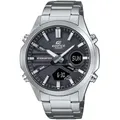 Casio EFV-C120D-1AEF Herrenuhr Edifice 46mm 10ATM - Silber/Schwarz