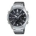 Herrenuhr CASIO EDIFICE EFV-C120D-1AEF Edelstahl Anadigit Schwarz Chrono Timer