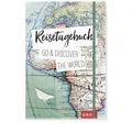 Reisetagebuch Go & discover the world Eintragbuch 14,5 x 21,5 cm