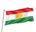 Flagge Kurdistan - Kurdistan Fahnen und Flaggen - Fahne Kurdistan Flagge